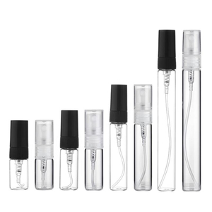 <span class=keywords><strong>Mini</strong></span> Botellas de <span class=keywords><strong>Perfume</strong></span> de Vidrio Redondas de 10 ml al por Mayor, Recargables, Atomizador Transparente, Muestras de Perfumes - Product Image 3