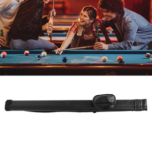 PU 2 Trous <span class=keywords><strong>Billard</strong></span> <span class=keywords><strong>Billard</strong></span> Queue Cas Sac 1/2 Ball Club Pouch Stockage Sacs De Transport <span class=keywords><strong>Billard</strong></span> Accessoire - Product Image 4