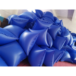 หมอนลอยน้ำเป่าลม PVC 120x120 ซม. 120x240 ซม. อุปกรณ์สวนสนุกกลางแจ้งทนความเย็นในฤดูหนาว - Product Image 1