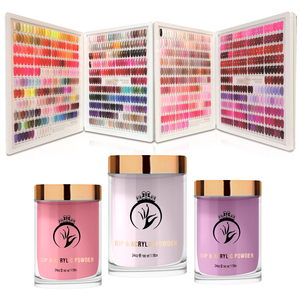 Poudre acrylique de couleur <span class=keywords><strong>rose</strong></span> nude claire avec paquet de bouteille poudre d'immersion d'affect <span class=keywords><strong>mat</strong></span> pour la beauté des ongles - Product Image 1