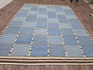 พรมผูกปมมือขนสัตว์ตุรกีรูปลักษณ์ที่สวยงามสำหรับห้องนั่งเล่นโรงแรมปรับแต่งขนาดได้ - Product Image 5