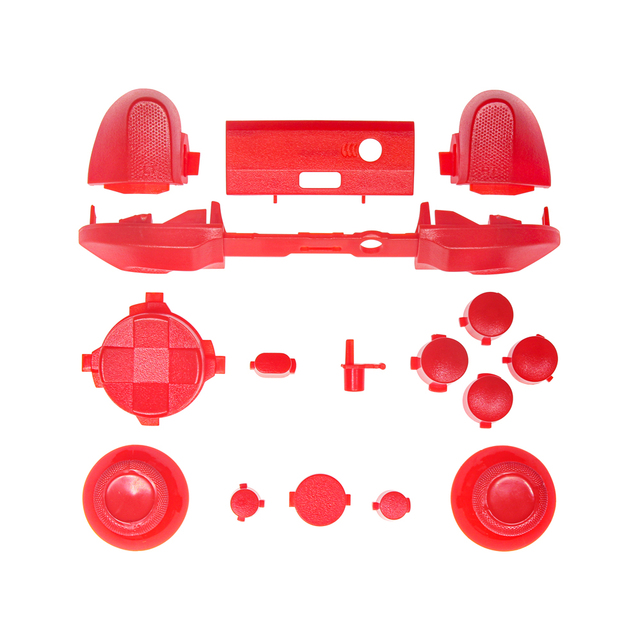 Replacement Button Kit for Xbox Series X Controller Repair Button Mod Kit ABS Thumbstick Full Set Buttons