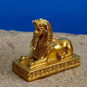 Vendita Diretta dalla Fabbrica di Statue del Leone Faraone con Volto Umano, Tomba di Khufu, Giocattoli Culturali Egiziani per Decorazione Casa e Collezione - Product Image 4