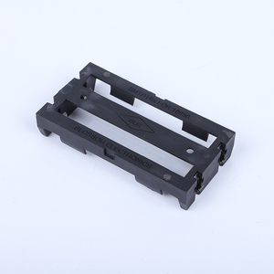 ABS 플라스틱 2x18650 배터리 홀더 케이스 은도금 <span class=keywords><strong>18650</strong></span> 배터리 셀 플라스틱 상자 케이스 - Product Image 2