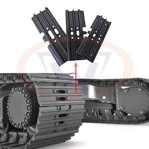 แผ่นรองตีนตะขาบรถขุด แผ่นรองตีนตะขาบแบบสามแฉก ความกว้าง 400 มม. 450 มม. 510 มม. 600 มม. 700 มม. 750 มม. 800 มม. - Product Image 2