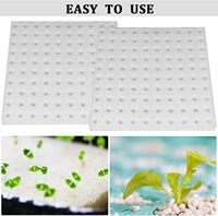 Éponge hydroponique sans terre écologique 25x25x2.5cm Outils de jardinage Système de culture de semis et de légumes en serre