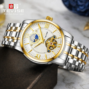 <span class=keywords><strong>Relojes</strong></span> Mecánicos Personalizados TEVISE OEM/OBM de Fábrica, Reloj Mecánico Automático de Acero Inoxidable de Lujo <span class=keywords><strong>para</strong></span> Hombre, Montre Homme - Product Image 2