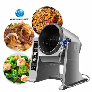 Automatic Stir Fry Machine Automatic Food Cooking Machine Fried Rice Machine For Restaurant And Hotel