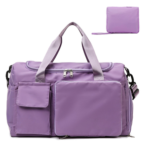Sac de yoga grande capacité avec séparation sec-humide, sac de voyage pour courts séjours et déplacements professionnels, sac de cabine pliable - Product Image 6