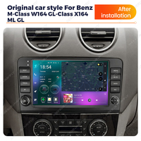 MEKEDE-Radio con GPS para coche Benz Clase M W164 ML GL, Radio con navegación GPS para coche M7 7870 8core 12 + 256G