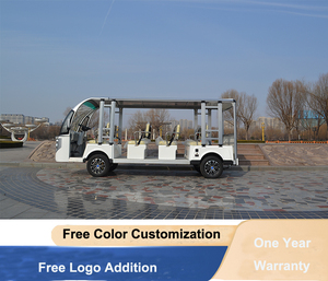 Voiturette de golf Nouveau grand espace 8 places Voiture de golf électrique Navette bus touristique pour les vacances - Product Image 3