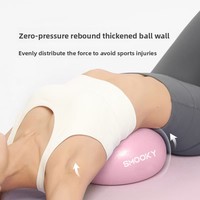 Ballon de yoga en PVC souple antidérapant et écologique de 25 cm de diamètre pour le fitness à domicile, le remodelage corporel, le Pilates et le renforcement du plancher pelvien