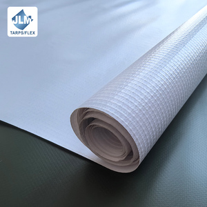 Rouleau de tissu poly bannière impression UV rétroéclairé frontalement 190-700 GSM PVC Polyester Flex Roll 1m à 5.1m enduit lami - Product Image 2