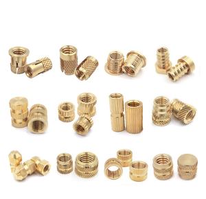 Vis à barbelures en laiton pressé à froid GQK avec écrou en cuivre intégré, insert à pression – Installation robuste et facile, modèle GW2582602 - Product Image 2