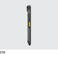 PDA Resistente C70 IP67 con Android 13.0, Escáner de Códigos QR y RFID, Lector NFC de 5.2 Pulgadas, Conexión 4G/WiFi/BT, 3+32/4+64GB, Cámara de 13MP, Disponible en Stock