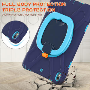 360 °   Étui de protection intégrale antichoc <span class=keywords><strong>robuste</strong></span> avec poignée rotative pour <span class=keywords><strong>iPad</strong></span> <span class=keywords><strong>Air</strong></span> <span class=keywords><strong>2</strong></span> et 5e/6e génération - Product Image 2