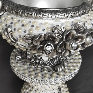 Vente chaude, fabrication chinoise, personnalisation directe, décoration de <span class=keywords><strong>maison</strong></span> en fibre, articles de décoration pour la <span class=keywords><strong>maison</strong></span>, support de décoration de luxe pour la <span class=keywords><strong>maison</strong></span>, pot de fleurs - Product Image 6