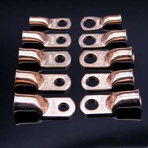 Bornes de connexion pour câbles en cuivre pur, norme américaine, pour câbles de calibre 8, 4, 2, 0, 1 AWG, kit de bornes pour ingénierie chimique - Product Image 1