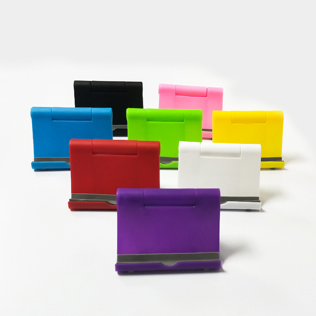 Cheap Price Custom Tag Universal Foldable Mobile Phone Holder Mobile Phone Tablet Desktop Stand