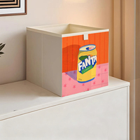 Boîte de rangement pliable pour bébé, grande capacité, écologique, en tissu, pour jouets et vêtements, OEM/ODM