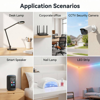 Fuente de Alimentación de Pared con Certificación UKCA, AC 100-240V DC 5V 2A 10W, Enchufe, Material de PC, Adaptador de Corriente para Cámaras CCTV LED de 5 Voltios y 2 Amperios