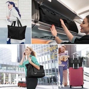 Sac de voyage sportif imperméable personnalisé, grande capacité, pliable, pour femme - Product Image 5