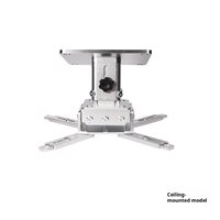 Support de plafond en alliage d'aluminium pour l'ingénierie, fabricant de supports pour projecteurs laser domestiques
