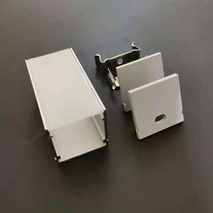 Profilé en aluminium en forme de U, cube infini en aluminium, canal LED, blanc, produits de haute qualité avec technologie de pointe, 25*25 mm - Product Image 4