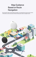 Traceur intelligent double système anti-perte, localisateur d'animaux et de clés, compatible avec Apple Find My et Google Find My Device X3