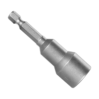 Jeu de douilles magnétiques anti-choc 6mm-19mm, tige hexagonale 65mm, support de tournevis hexagonal 1/4'', adaptateur de foret