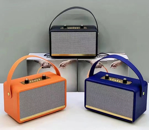 M001 M002 Altoparlante Bluetooth Retrò di Alta Qualità con Subwoofer, Cassa Acustica Wireless Portatile per <span class=keywords><strong>Musica</strong></span> - Product Image 5