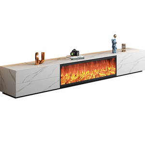 <span class=keywords><strong>Cheminée</strong></span> moderne <span class=keywords><strong>de</strong></span> luxe, panneau <span class=keywords><strong>de</strong></span> pierre, meuble TV, flamme simulée intégrée, <span class=keywords><strong>faux</strong></span> feu, foyer électronique, foyer, lumière <span class=keywords><strong>de</strong></span> feu - Product Image 5