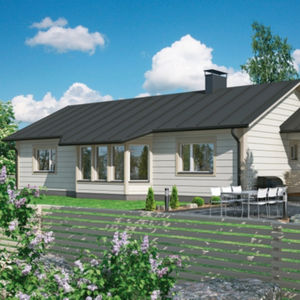 <span class=keywords><strong>Maison</strong></span> préfabriquée en bois naturel imperméable à l'eau pour vivre - Product Image 1