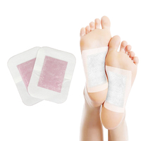 Marque personnalisée Rose Relax Patch pour les pieds Patch pour les pieds en bambou Patch pour les pieds détox à base de plantes