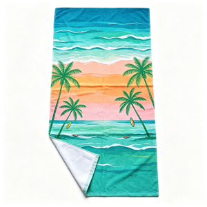 Toalla de Playa de Algodón 100% Estampada, Suave, Absorbente, de Secado Rápido, Grande, para Piscina y Verano - Product Image 1