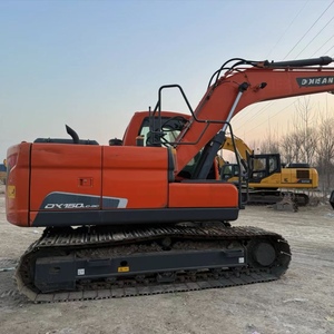 Mini-excavatrice sur chenilles DOOSAN DX150-9C de 15 tonnes d'occasion, de qualité supérieure, à prix réduit pour machines d'occasion en promotion - Product Image 1