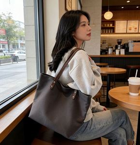 <b>Large</b> Capacity Casual Canvas Tote Custom Handbag Single Shoulder With Customized Logo Shopping <b>Bag</b> - Product Image 3