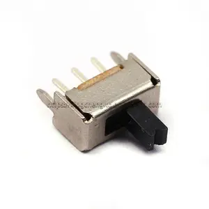 SS12D07VG3 mini interruptor deslizante 3 pines 2 posiciones 1P2T SPDT manija de interruptor de palanca de alta calidad SS12D07 3MM