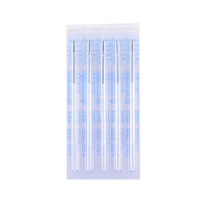Aiguilles d'acupuncture stériles jetables à poignée en fil d'acier inoxydable de Style coréen avec Tube de guidage sans robinet en plastique - Product Image 4