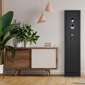 Bền Chất Lượng Cao Lớn Thép Chống Cháy Súng An Toàn Với Vân Tay Điện Tử Kỹ Thuật Số Khóa Và Chìa Khóa Lưu Trữ An Toàn - Product Image 2