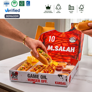 Scatola <span class=keywords><strong>per</strong></span> Pizza Personalizzata con Taglio Sagomato a Tema Selfie |   Confezione <span class=keywords><strong>per</strong></span> Pizza in Cartone Ondulato Stampata a Colori con Design Personalizzato, Adatta agli <span class=keywords><strong>Alimenti</strong></span> - Product Image 1