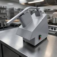 Machine à trancher les légumes et les fruits électrique de comptoir, en acier inoxydable, automatique, pour trancher les concombres, les pommes de terre, les carottes