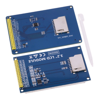 3,2 Zoll TFT LCD Touchscreen-Anzeigemodul 3,2" Farbiges ILI9341 240*320 3,3V~5V 8Bit/16Bit Parallele Schnittstelle