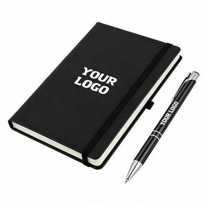 Wholesale Gift Promo Custom Logo A5 A6 Pu Leather Planner Notebook Lined <b>Journal</b> Notebook for <b>Writing</b>,Business,Work & School - Product Image 1