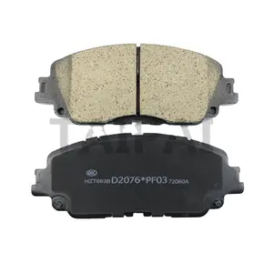 Plaquettes de frein de disque de <span class=keywords><strong>voiture</strong></span> modèle <span class=keywords><strong>2022</strong></span>, qualité supérieure d'usine, D2076 D2360 04465-33480 2021 ES200 ES350 ES300H Plaquettes de frein avant pour LEXUS - Product Image 1