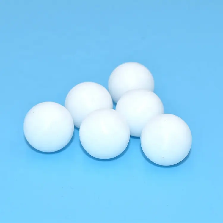 POM PP ABS ลูกบอลพลาสติกสีขาวขนาดเล็กสำหรับรางสไลด์ทนต่อการสึกหรอ3มม. 4มม. ถึง10มม
