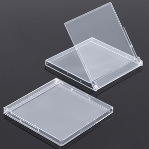 SUNSHING Transparent 3.5inch Desk Calender Holder Free Standing Mini Photo <b>Stand</b> <b>CD</b> Size PS Desktop Calendar Display <b>Stand</b> - Product Image 4