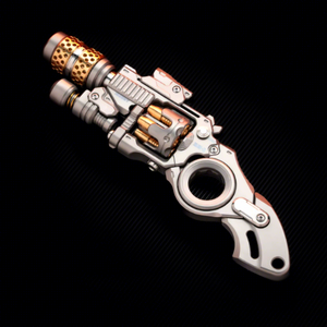 Jouet anti-stress EDC en forme de revolver Saboteur, en alliage de titane, avec mécanisme de glissement tactile, visuel et auditif pour adultes - Product Image 5