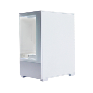 MANMU all'ingrosso Micro ATX Desktop Mid Tower Case per <span class=keywords><strong>Computer</strong></span> torri in lega di alluminio bianco custodia <span class=keywords><strong>CPU</strong></span> Ready Stock custodia per PC da gioco - Product Image 6