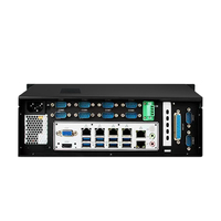 Accessoires informatiques industriels 6 ports PoE Intel I211 HVAEIPC 9e génération Core 16 Go de RAM Stockage multi-niveaux (64 Go-512 Go)
